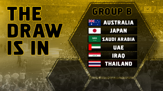The Socceroos' group for the final stage of AFC qualifying for Russia 2018.