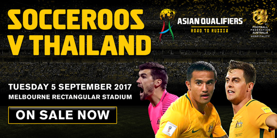 Socceroos v Thailand panel