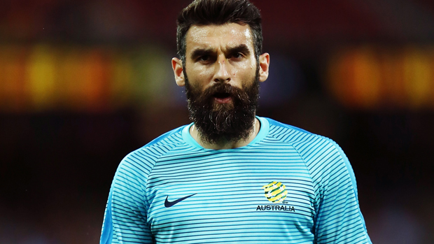 Mile Jedinak was a notable absentee from Socceroos training on Sunday afternoon.