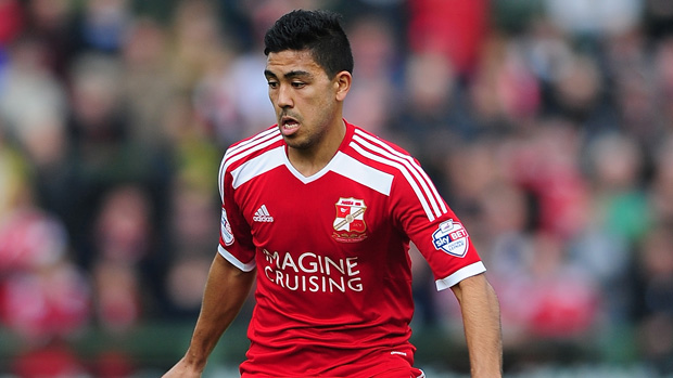 Massimo Luongo's Swindon Town were beaten at Wembley in the League One playoff final.