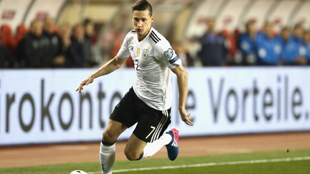 PSG star Julian Draxler has been named in Germany's Confederations Cup squad.
