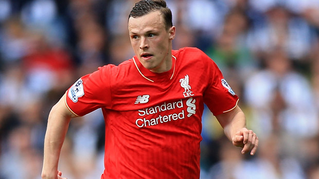 Brad Smith in action for Liverpool in the Premier League.