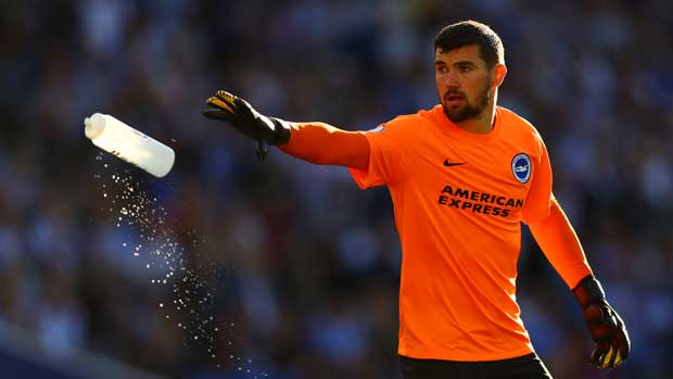 Mat Ryan pulled off some big saves in Brighton's clash with Manchester City.