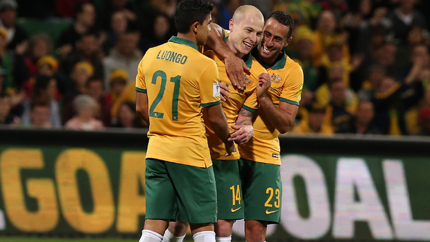 The Socceroos moved up one spot in the latest FIFA rankings.