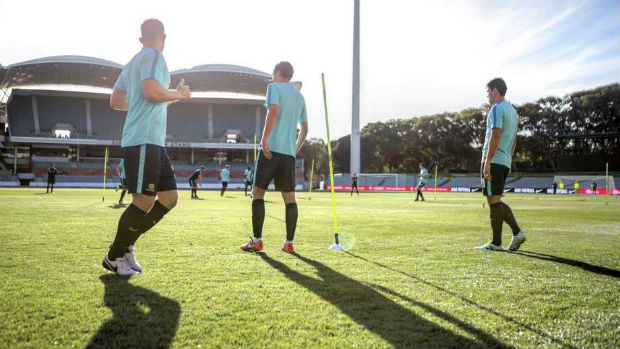Socceroos training 16:9