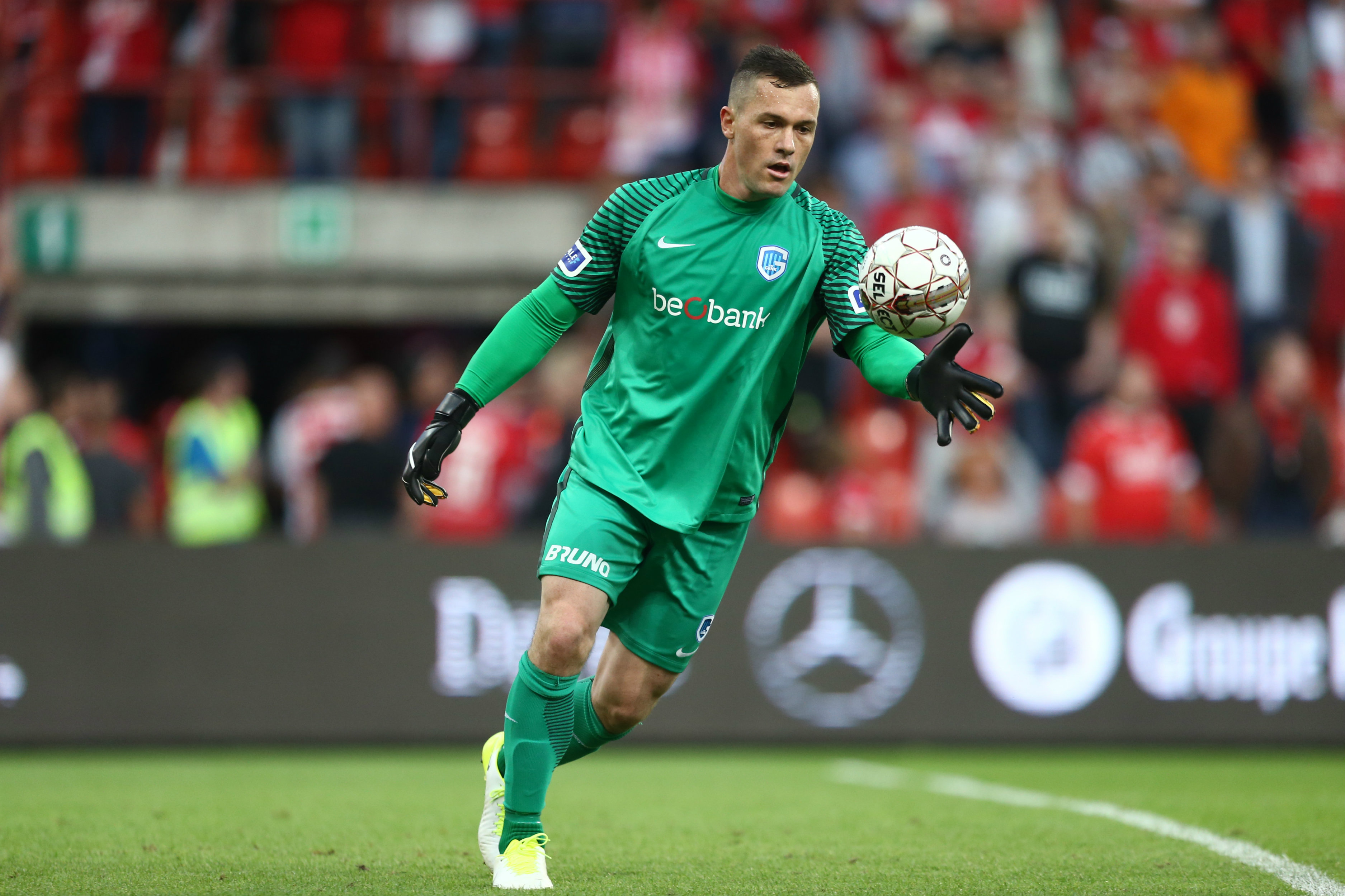 Danny Vukovic in action for RKC Genk. Danny Vukovic in action for RKC Genk.