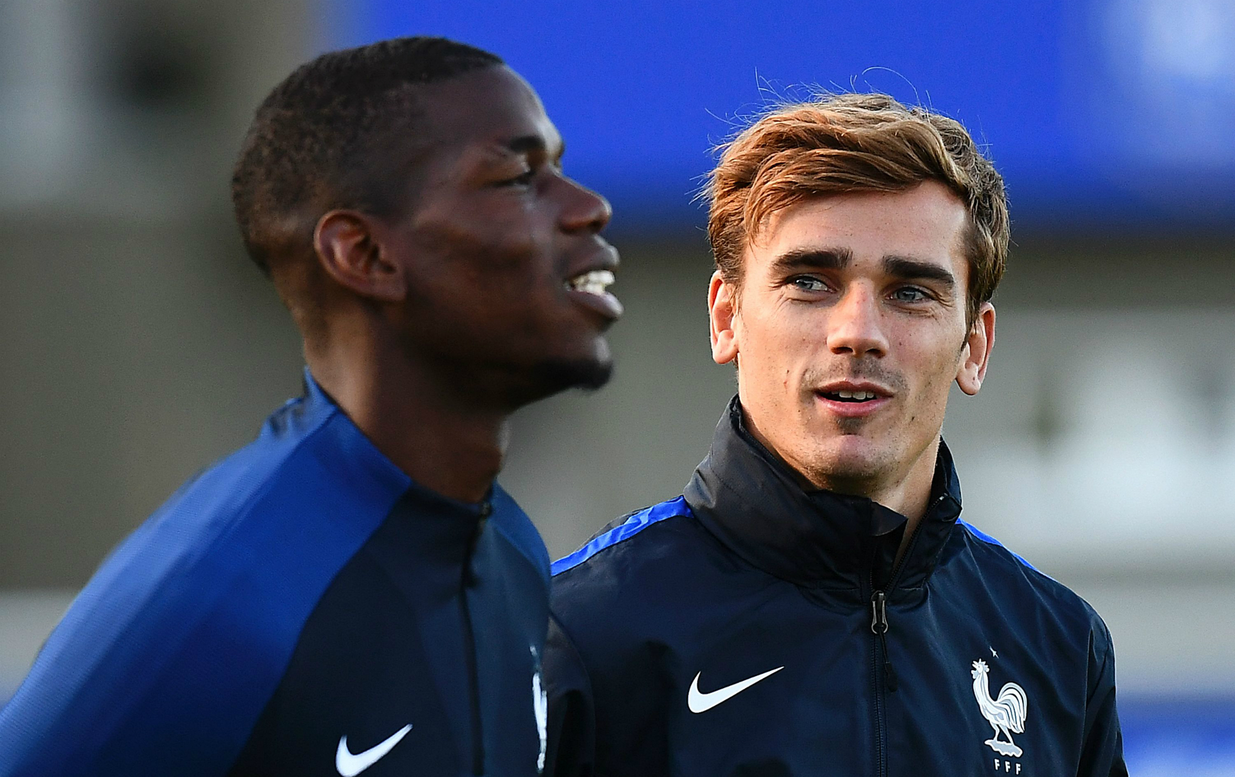 Pogba and Griezmann Pogba and Griezmann