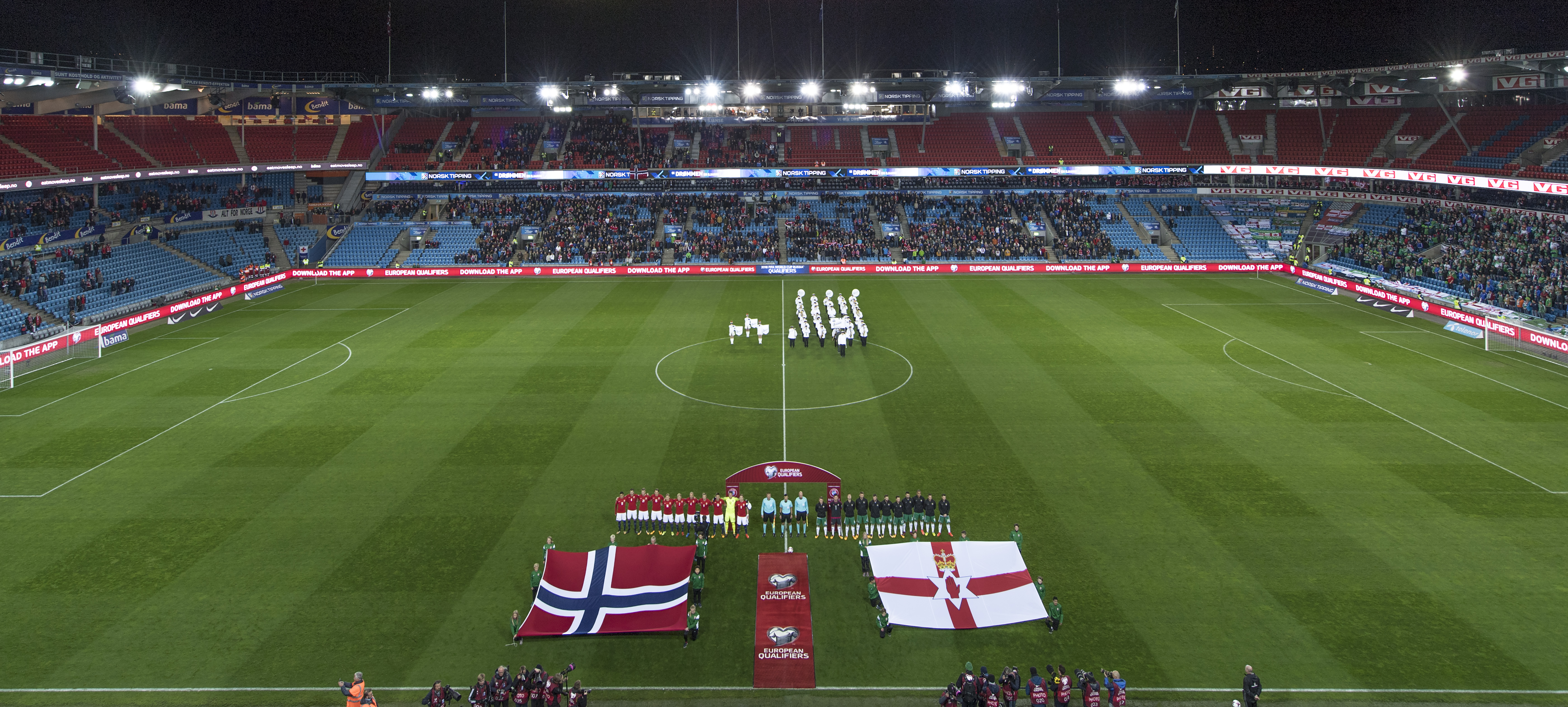 Norway's Ullevaal Stadion. Norway's Ullevaal Stadion.