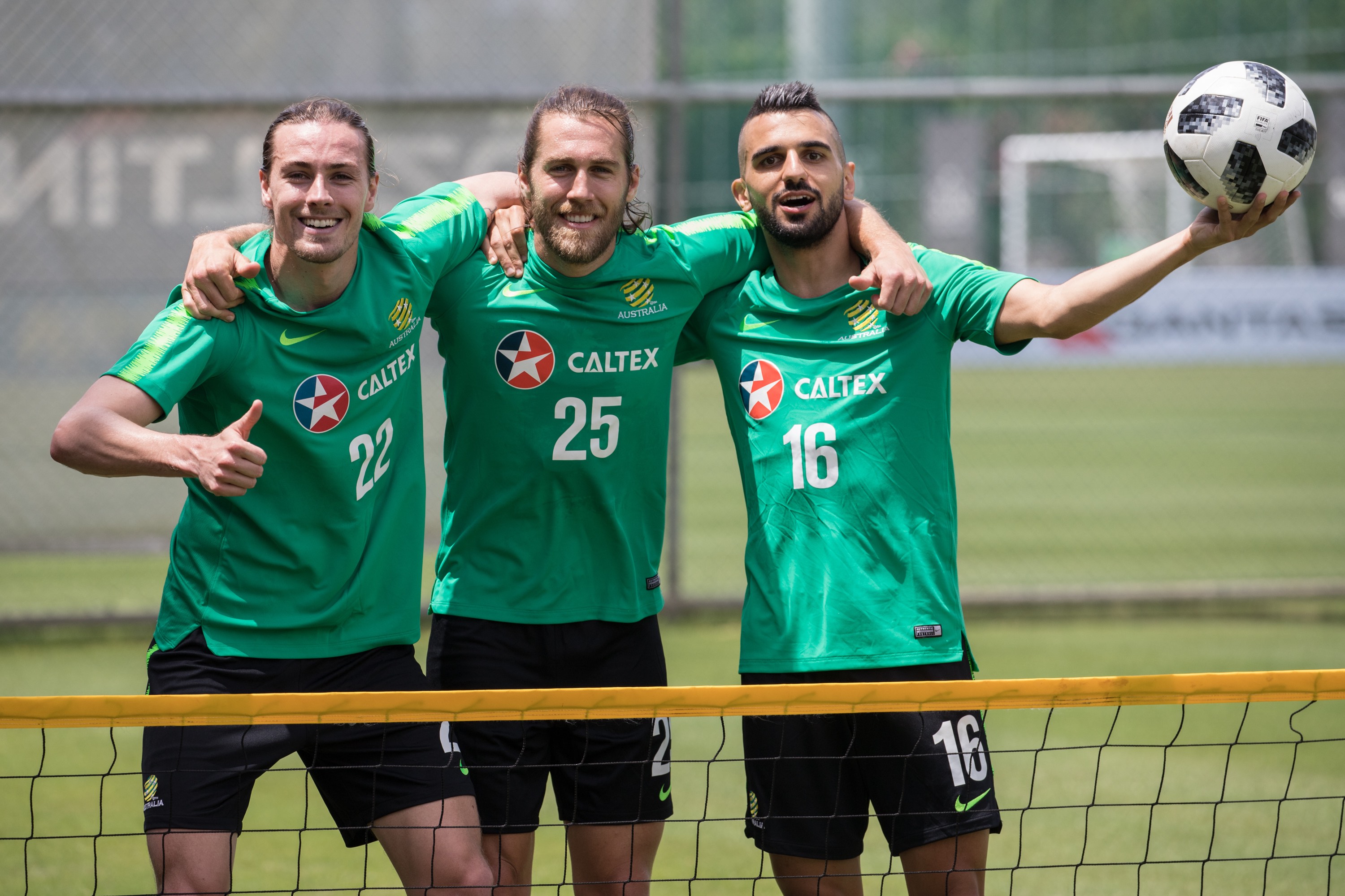 Socceroos training, Irvine, Brilliante, Behich Socceroos training, Irvine, Brilliante, Behich