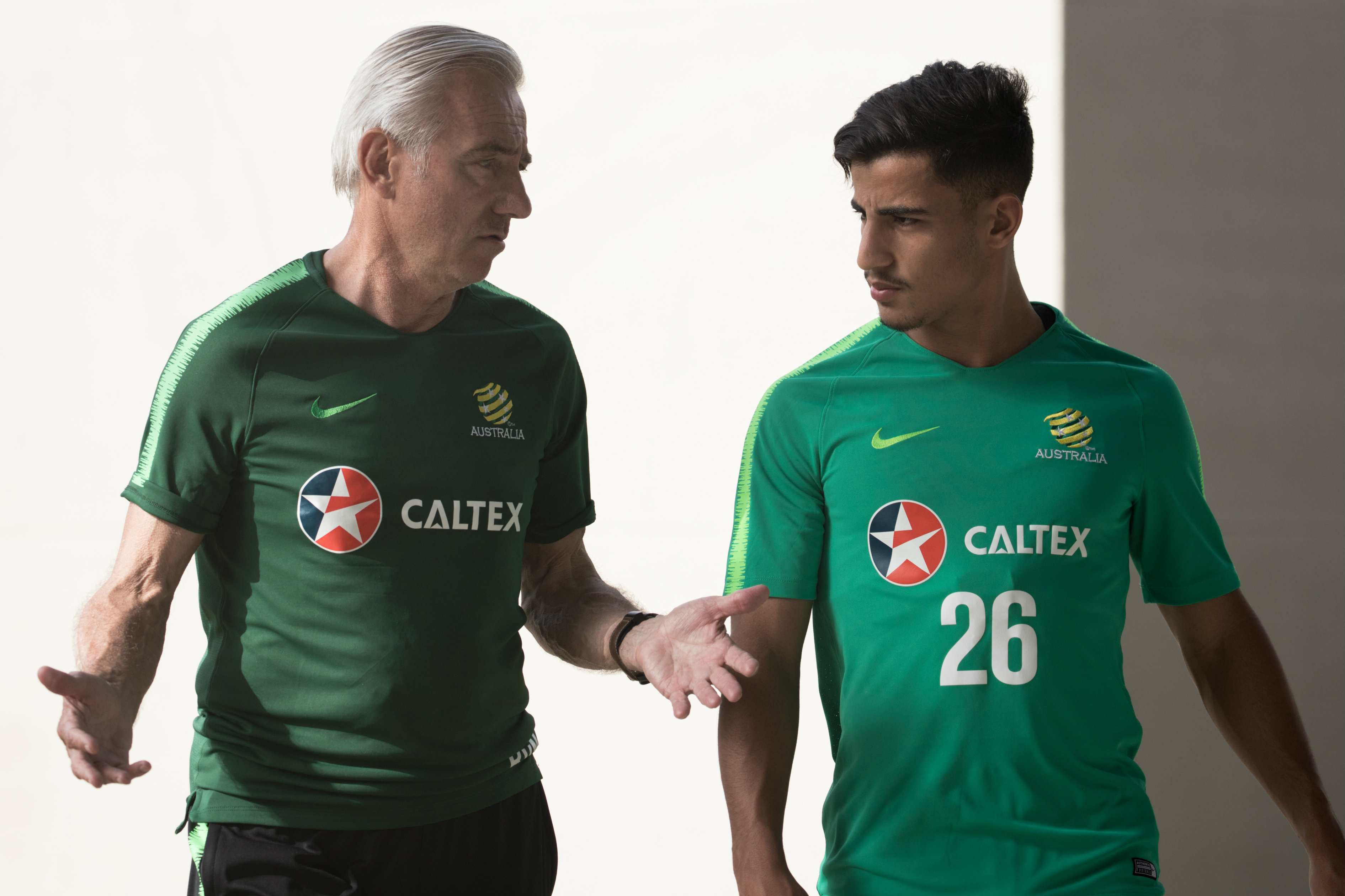 Bert van Marwijk; Daniel Arzani Bert van Marwijk; Daniel Arzani