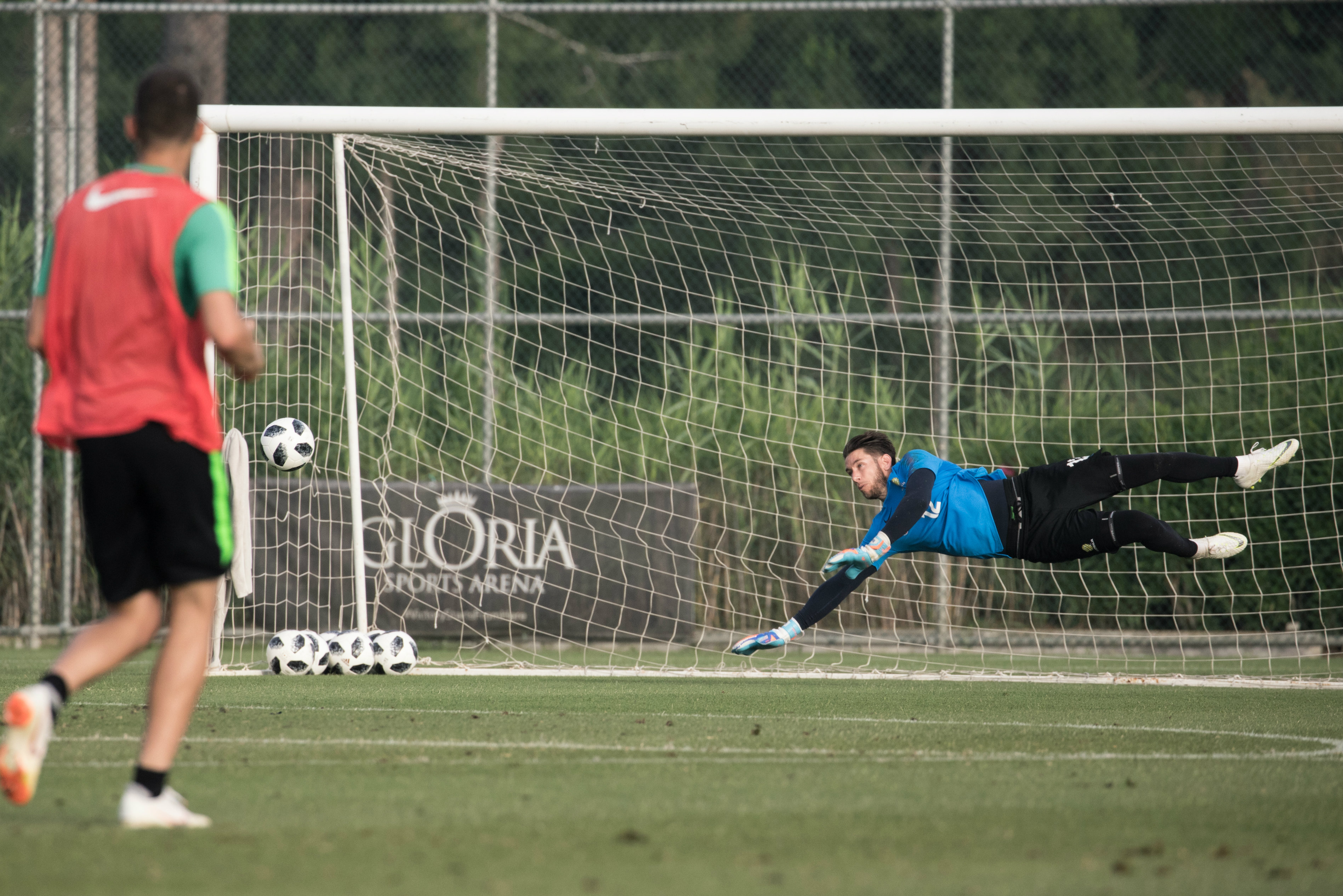There was nothing Brad Jones could do to keep this ball out of the net. There was nothing Brad Jones could do to keep this ball out of the net.
