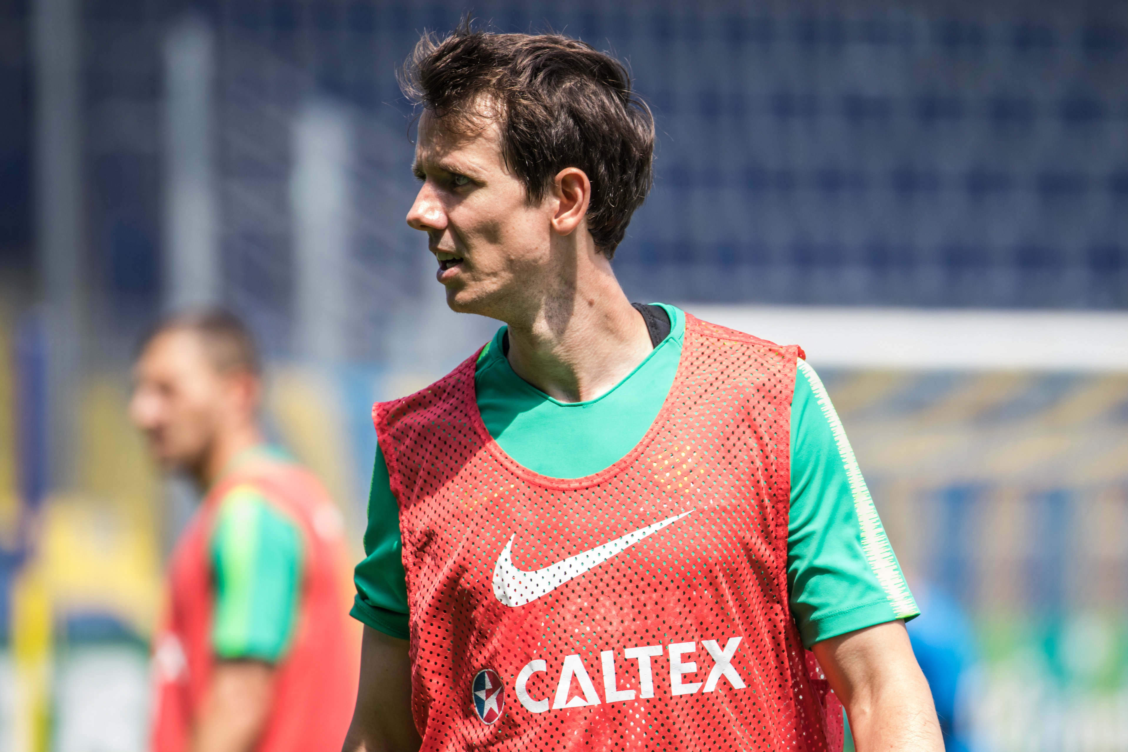 Caltex Socceroos attacker Robbie Kruse. Caltex Socceroos attacker Robbie Kruse.