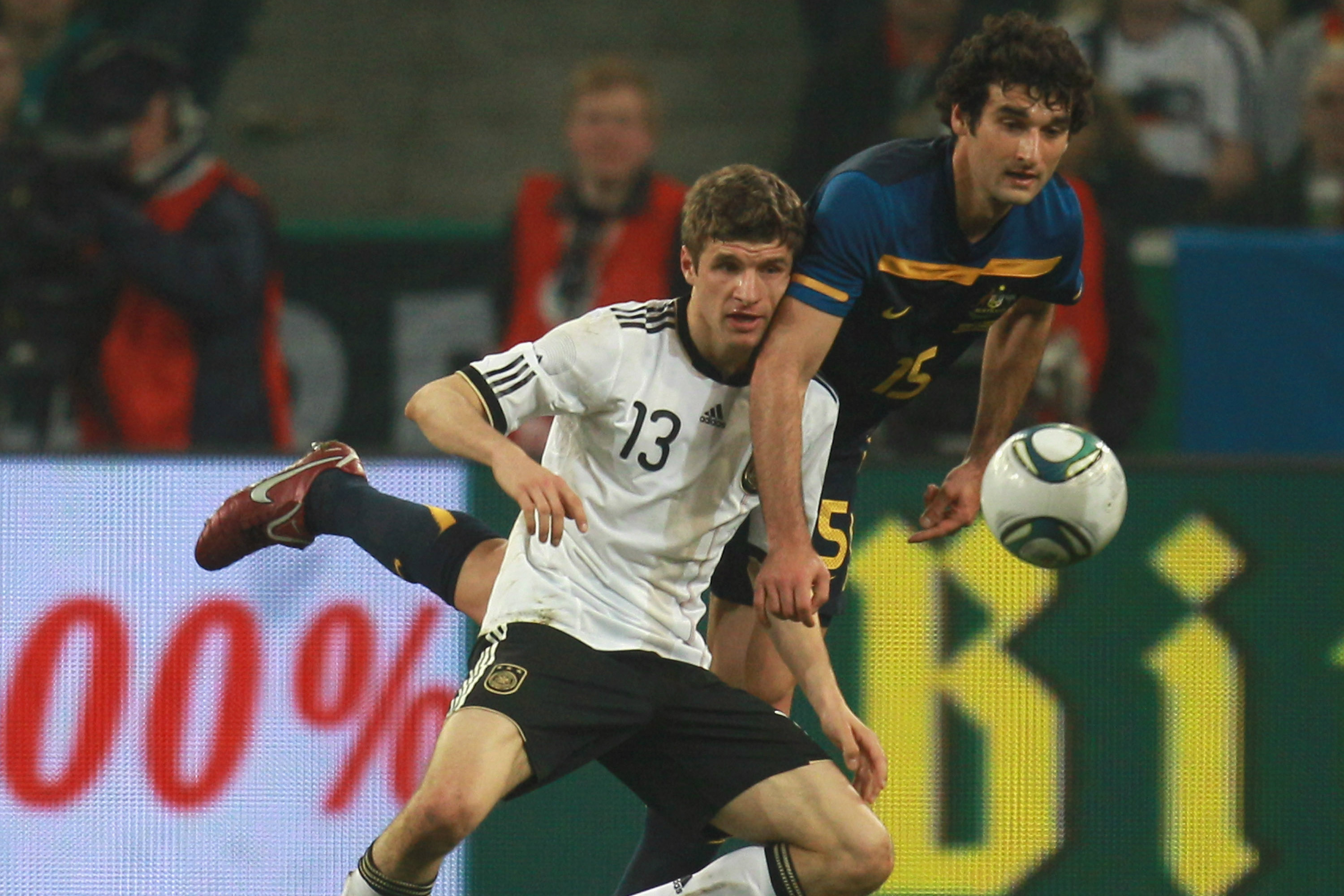 He was included in Australia's squad for the 2010 World Cup, playing the opening match against Germany. He was included in Australia's squad for the 2010 World Cup, playing the opening match against Germany.