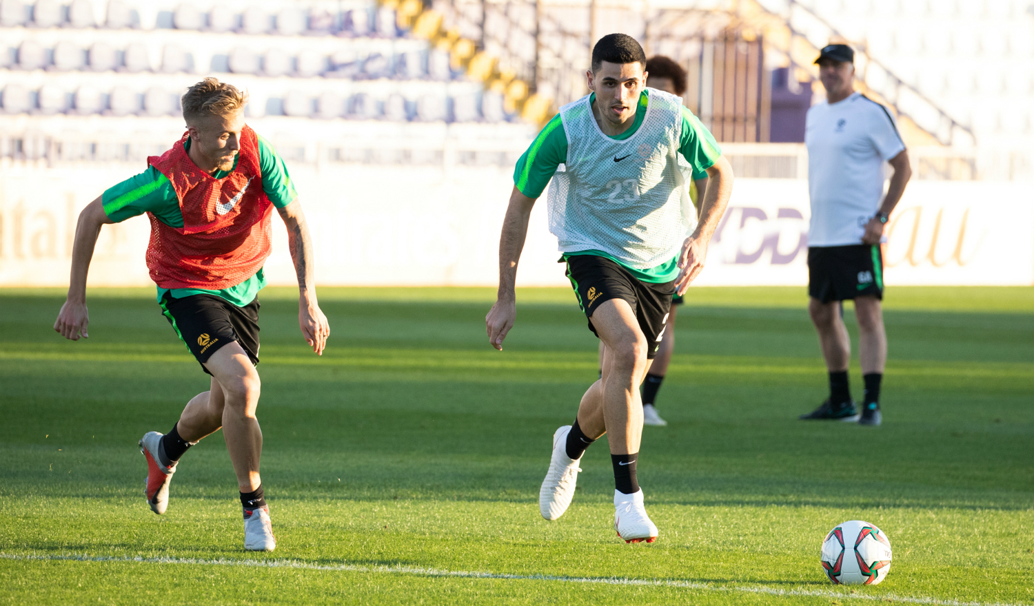 Jimmy Jeggo and Tom Rogic Jimmy Jeggo and Tom Rogic