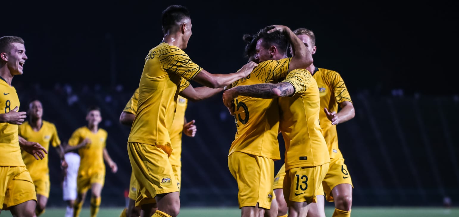 Olyroos v Cambodia Olyroos v Cambodia
