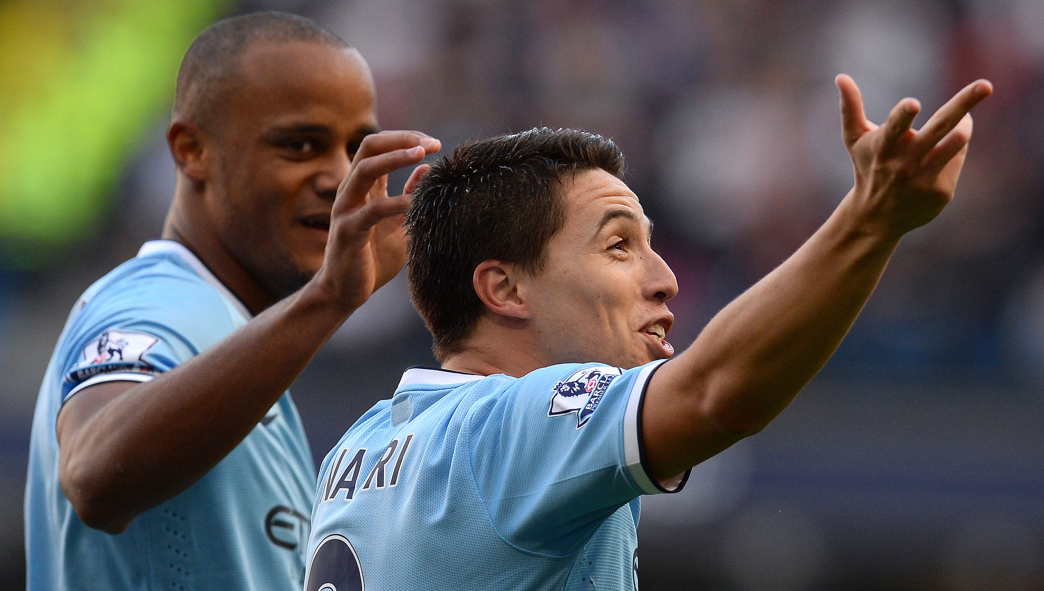 Kompany and Nasri Kompany and Nasri