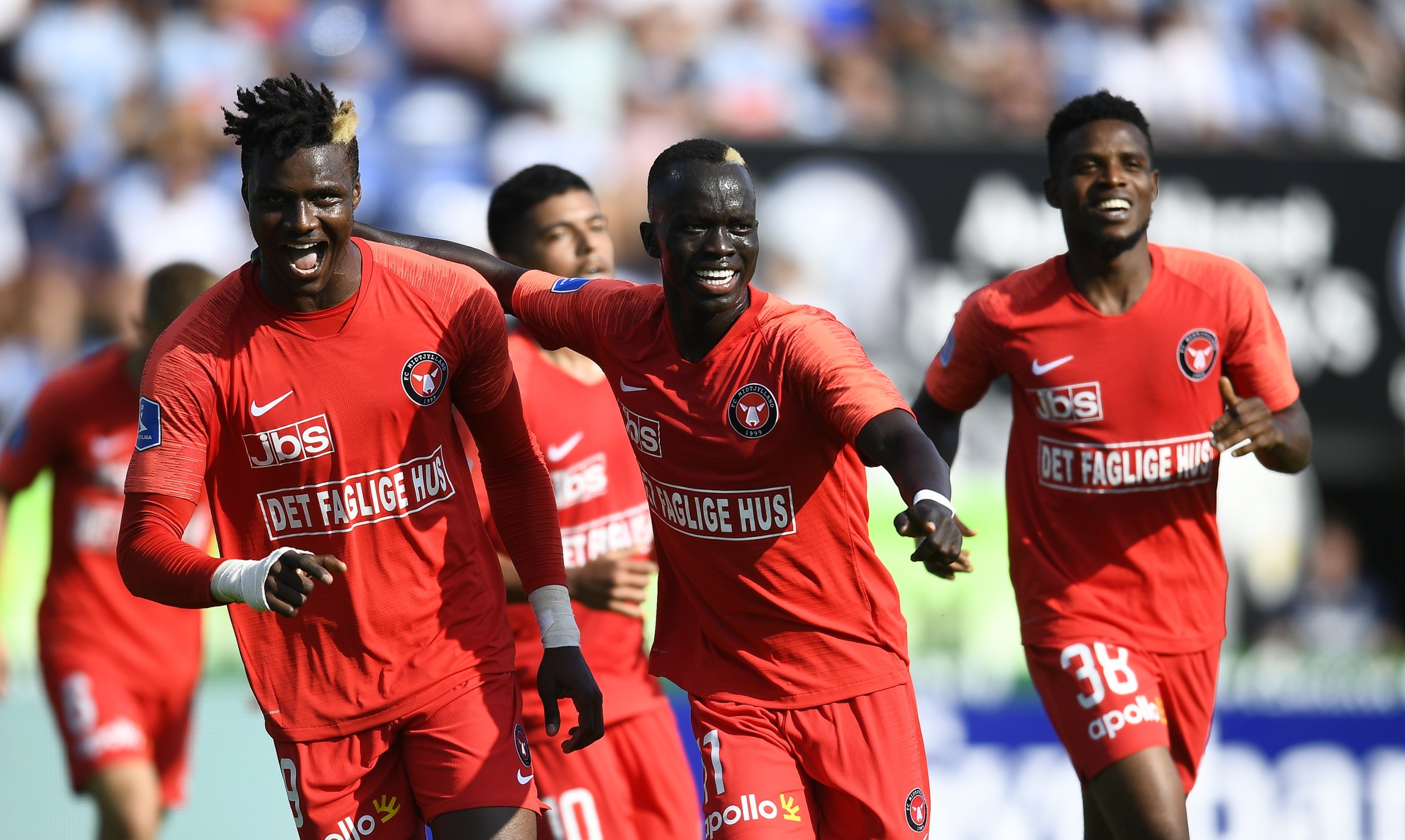 Awer Mabil scored a beauty in this morning's win over Sonderjyske Awer Mabil scored a beauty in this morning's win over Sonderjyske