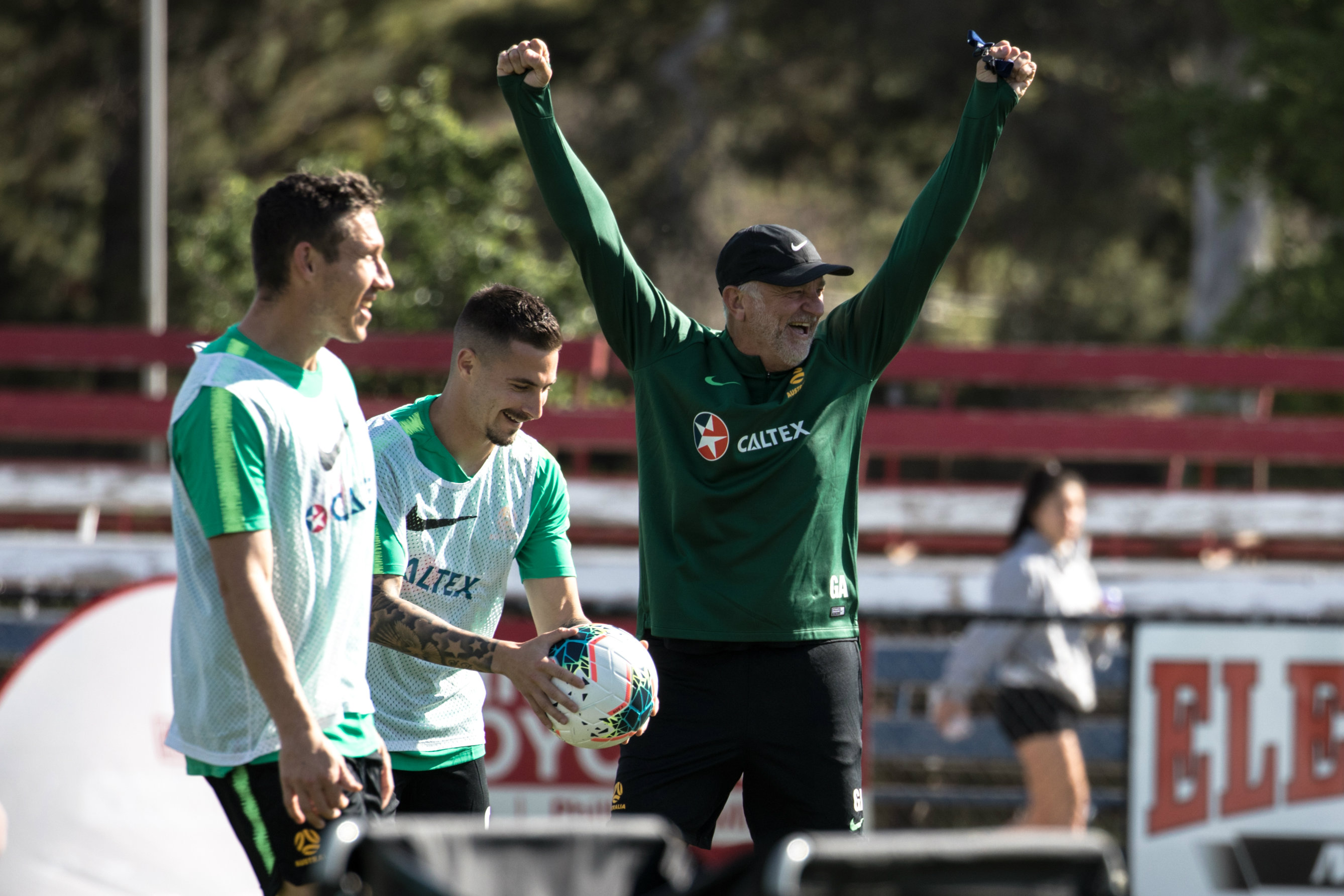 Caltex Socceroos training and fan day Caltex Socceroos training and fan day