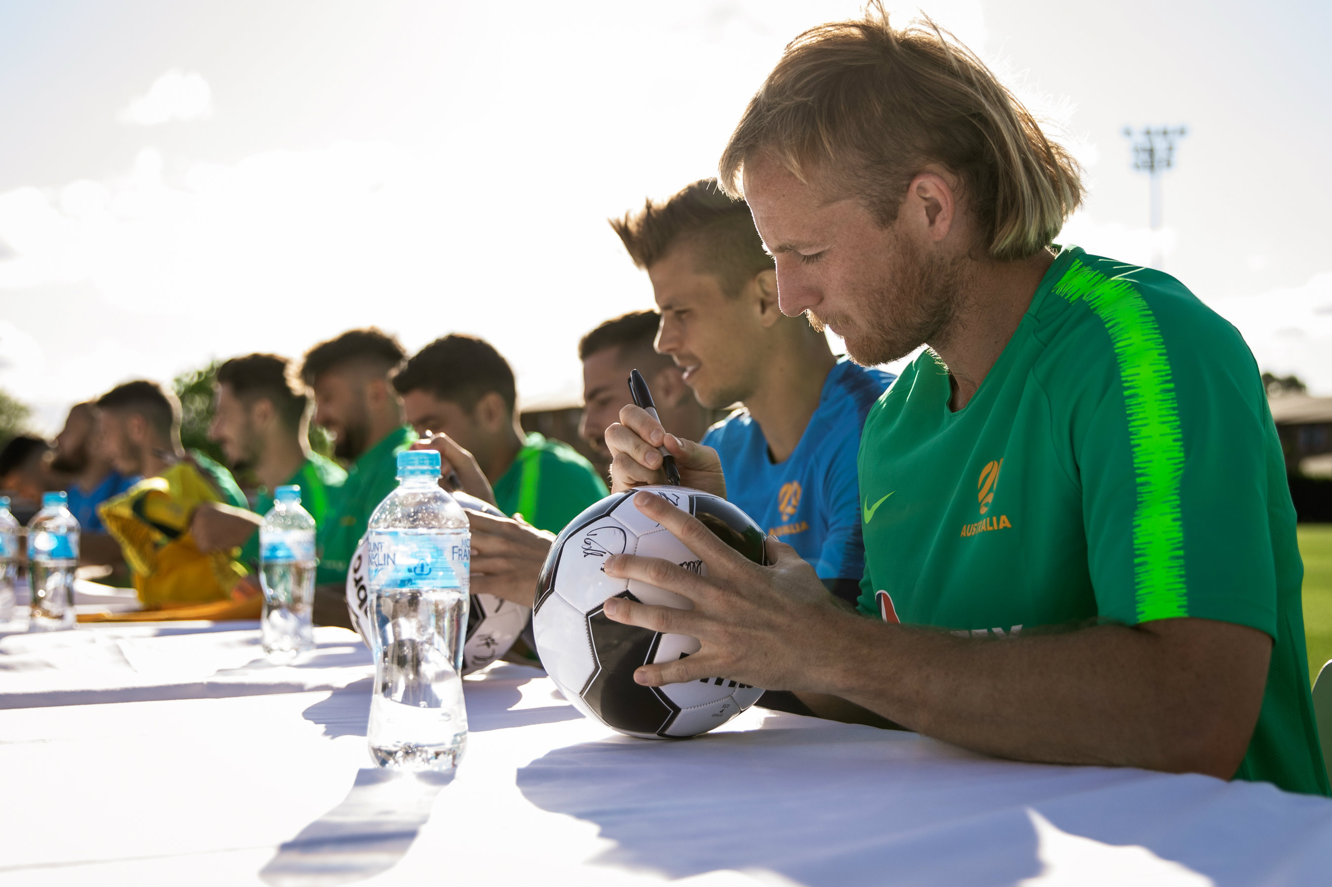 Caltex Socceroos training and fan day Caltex Socceroos training and fan day