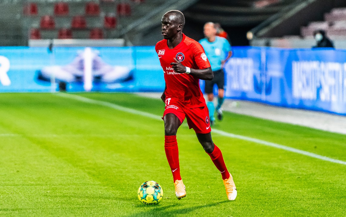 Awer Mabil played a key role in Midtjylland's Champions League qualification Awer Mabil played a key role in Midtjylland's Champions League qualification