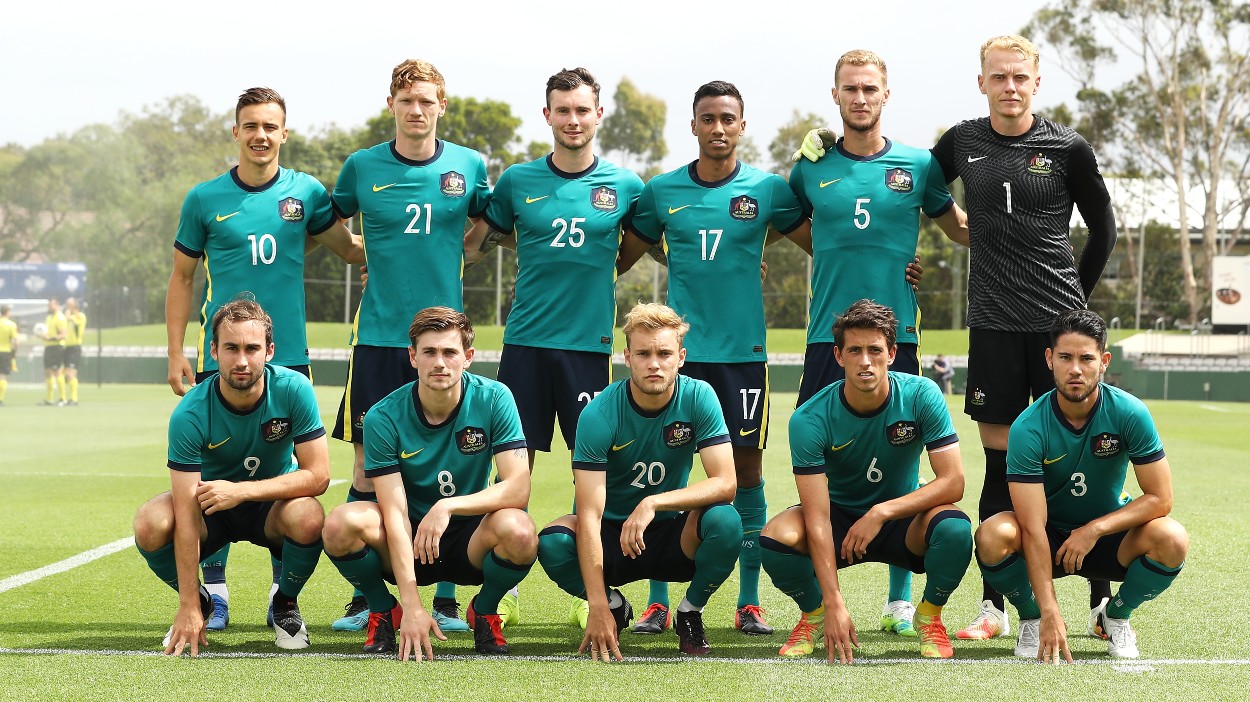 Australia U-23 Men's v Macarthur FC - starting XI Australia U-23 Men's v Macarthur FC - starting XI