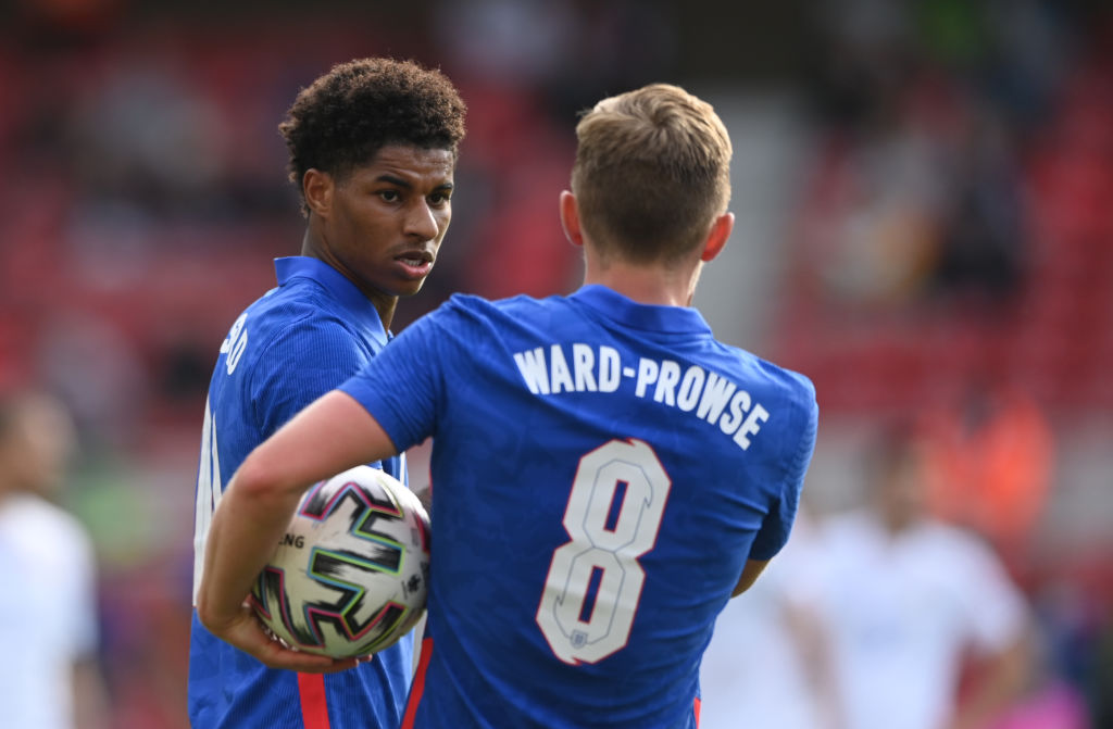 Ward-Prowse of Southampton and the England national team is the perfect role model for Watts Ward-Prowse of Southampton and the England national team is the perfect role model for Watts