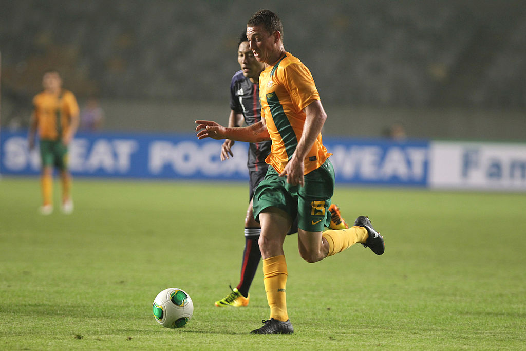 Duke in action for Australia against Japan in 2013 Duke in action for Australia against Japan in 2013