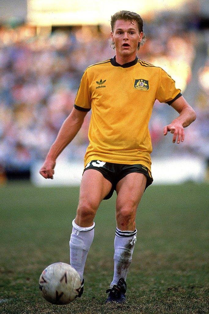 Micky Peterson of the Socceroos in action during the match played between Australia and Argentina held at the Sydney Football Stadium, Sydney, Australia. Micky Peterson of the Socceroos in action during the match played between Australia and Argentina held at the Sydney Football Stadium, Sydney, Australia.