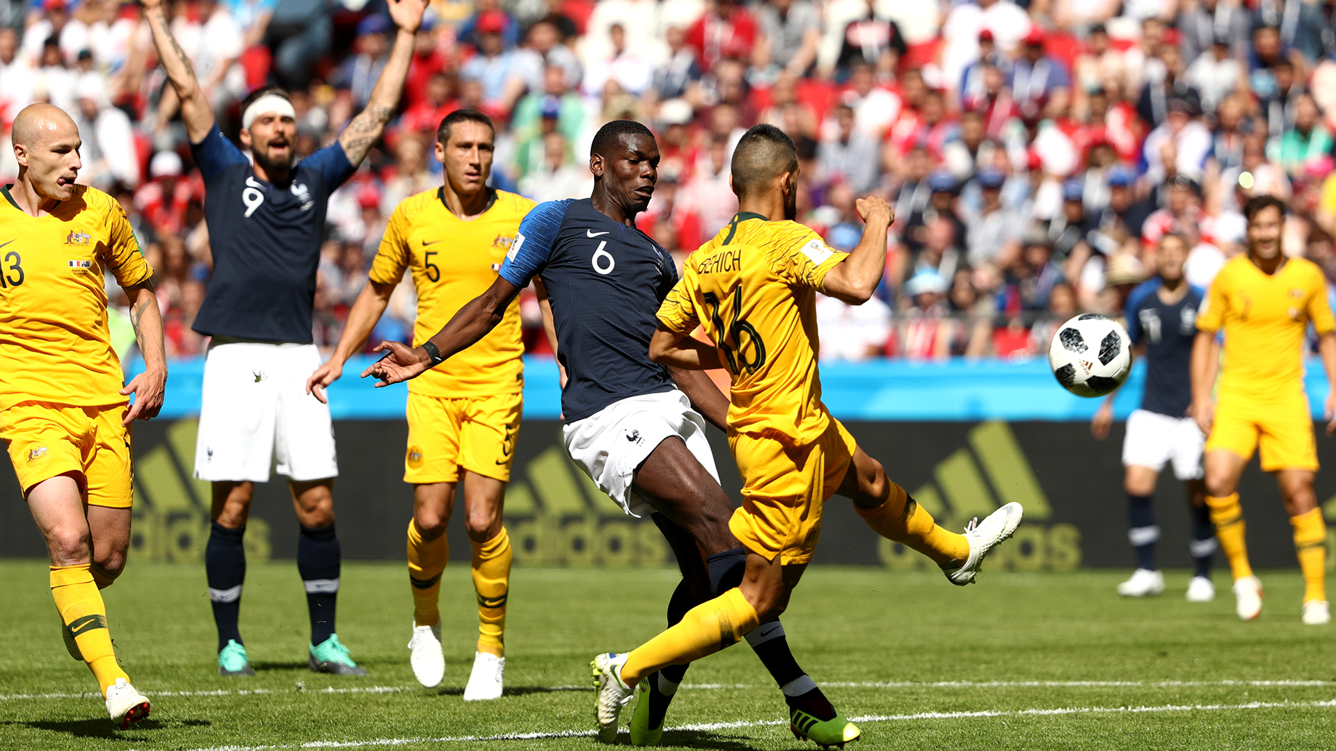 Australia vs France 2018 Australia vs France