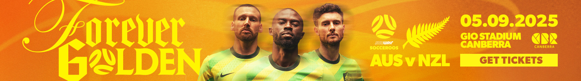 AUSvNZL Soccer Ashes Thin Banner
