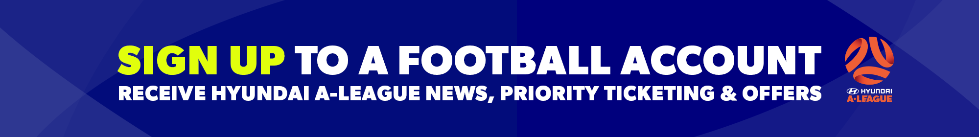 Sign up to a Football Account Sign up to a Football Account
