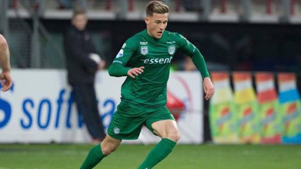 Aussie midfielder Ajdin Hrustic scored for FC Groningen in the Eredivisie overnight. Aussie midfielder Ajdin Hrustic scored for FC Groningen in the Eredivisie overnight.