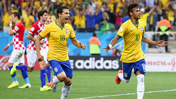 Brazil's Neymar netted a brace for the World Cup hosts in the opener against Croatia. Brazil's Neymar netted a brace for the World Cup hosts in the opener against Croatia.
