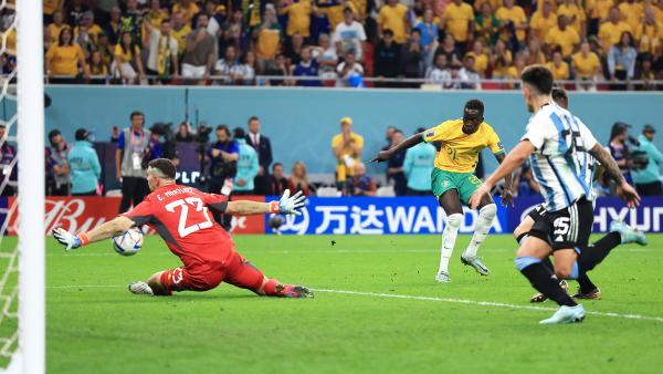 Garang Kuol vs Argentina Garang Kuol vs Argentina