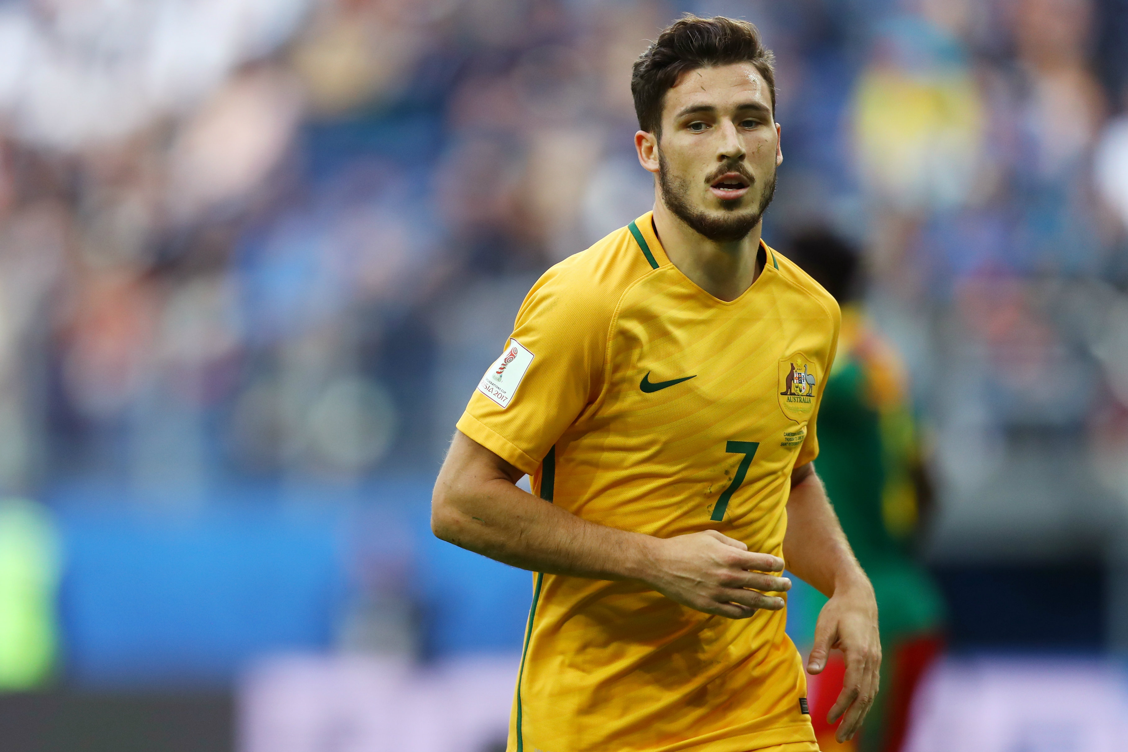 Leckie says he's unfazed by his new wing-back role with the Caltex Socceroos.