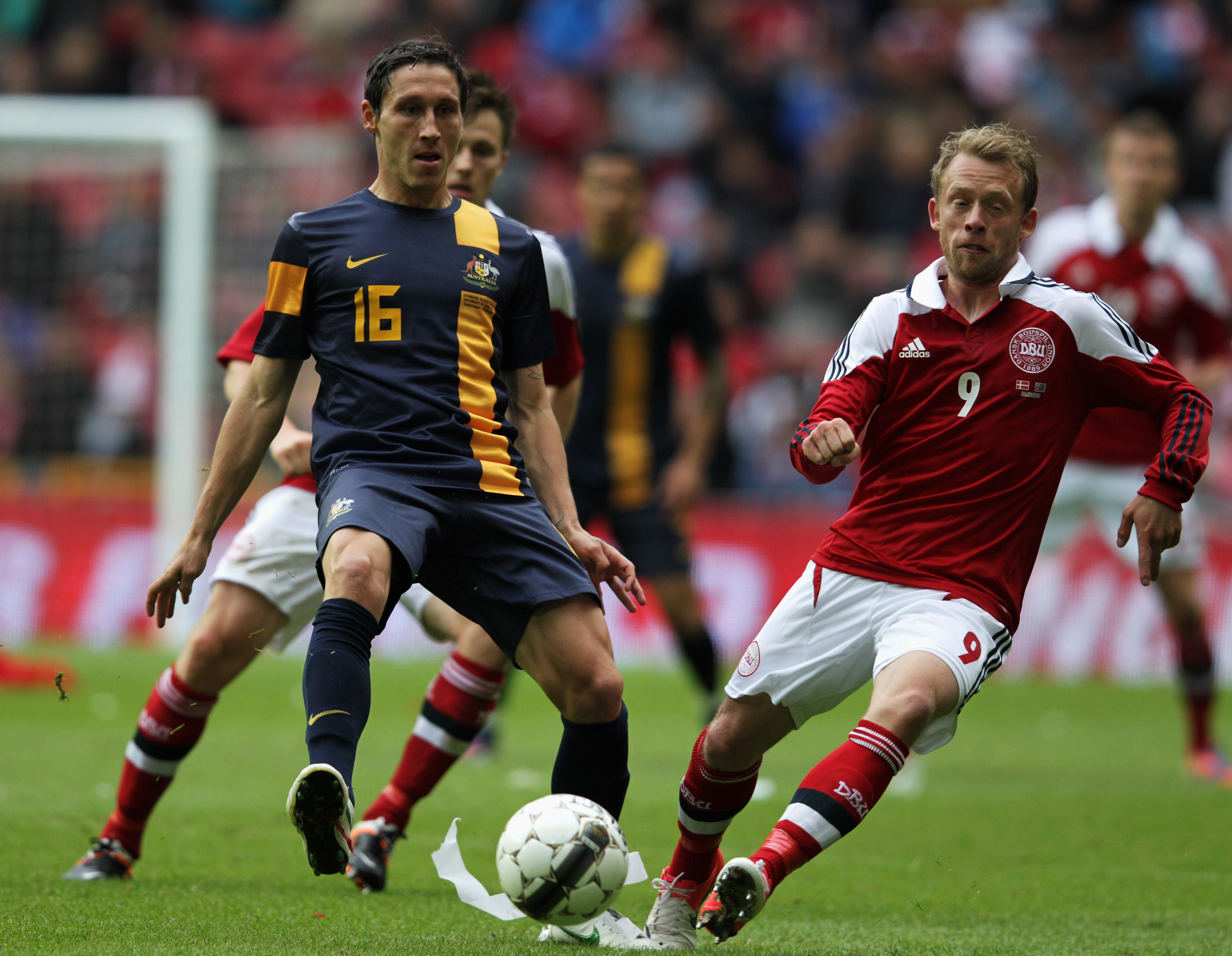 Socceroos v Denmark