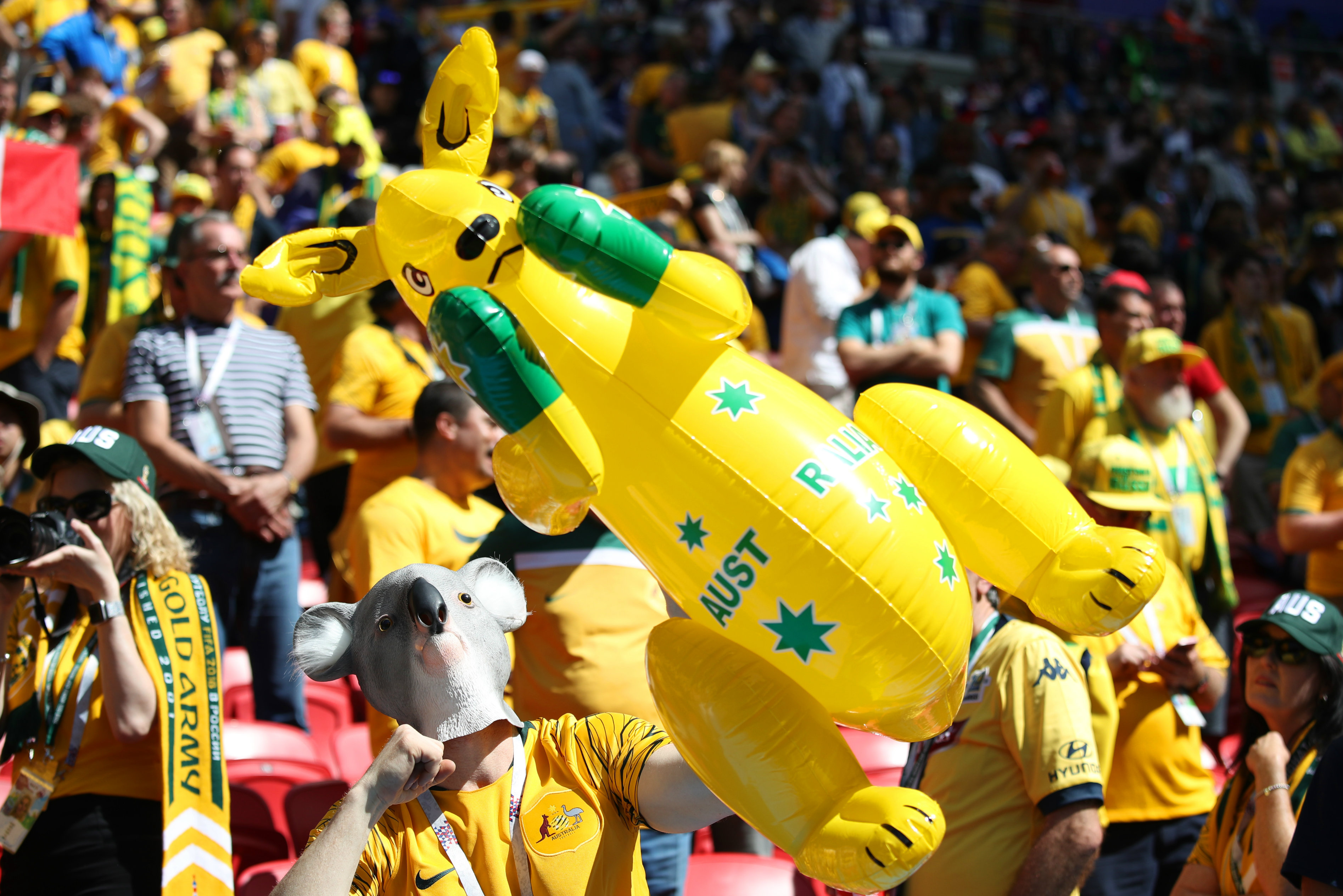 Socceroos fans