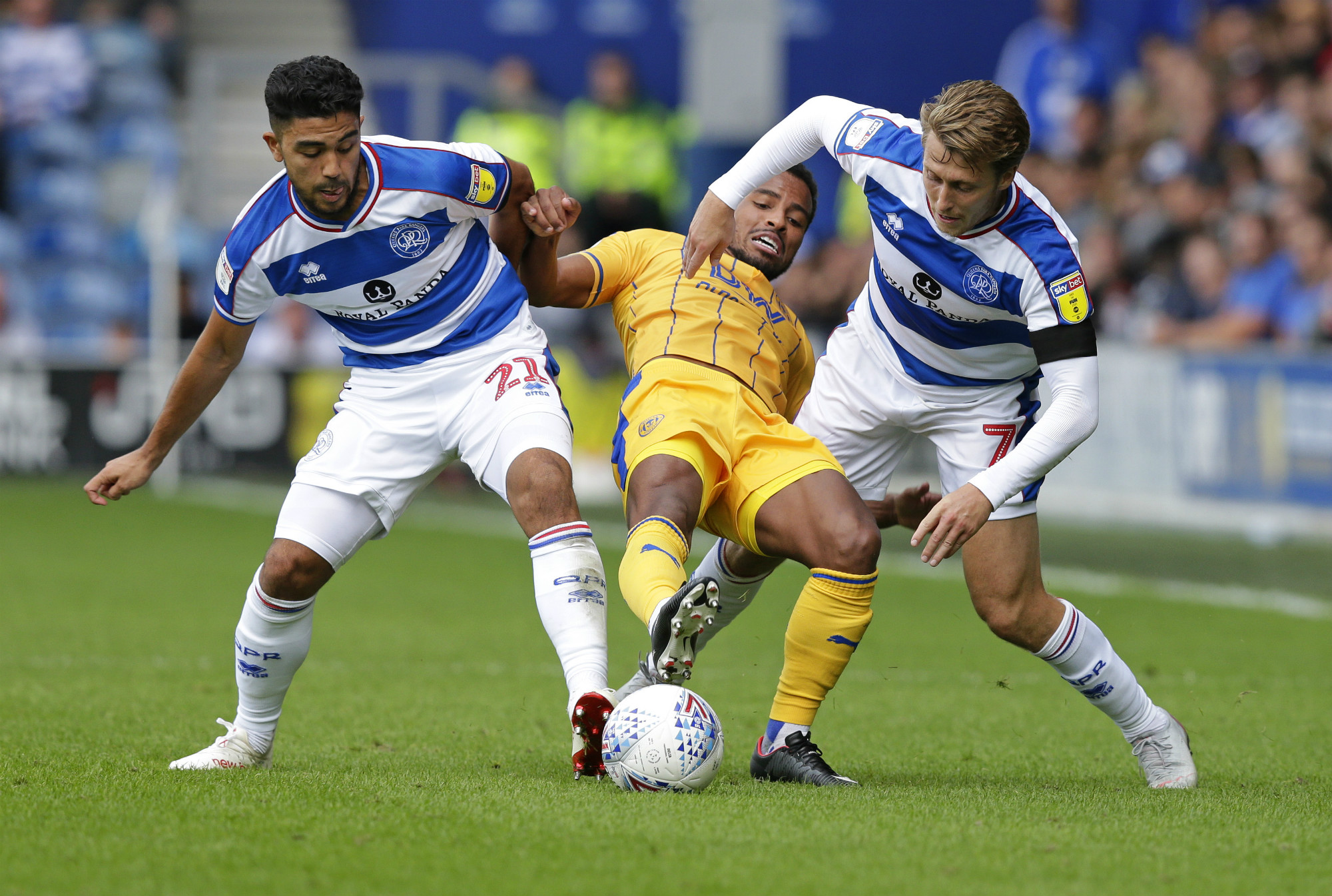Luongo tackles against Wigan
