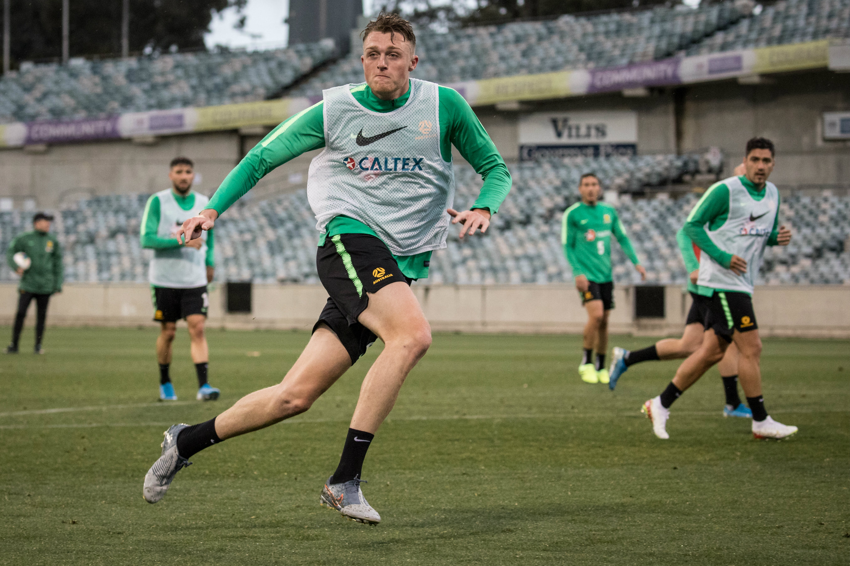 Socceroos prepare for Nepal in Canberra
