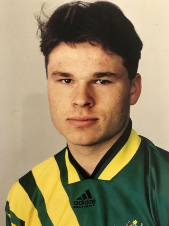 Mark Viduka – photo taken in 1994