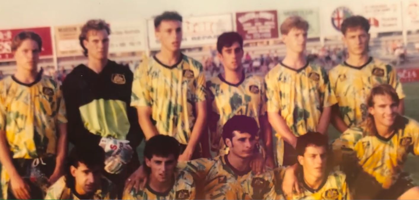 World Youth Cup squad – photo taken in1993