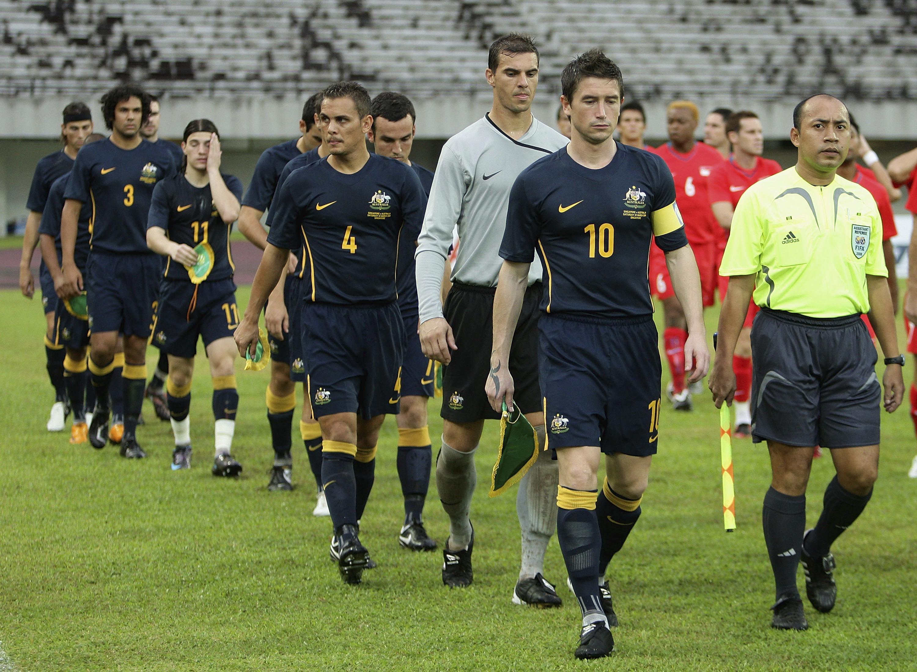 Socceroos v Singapore 2008