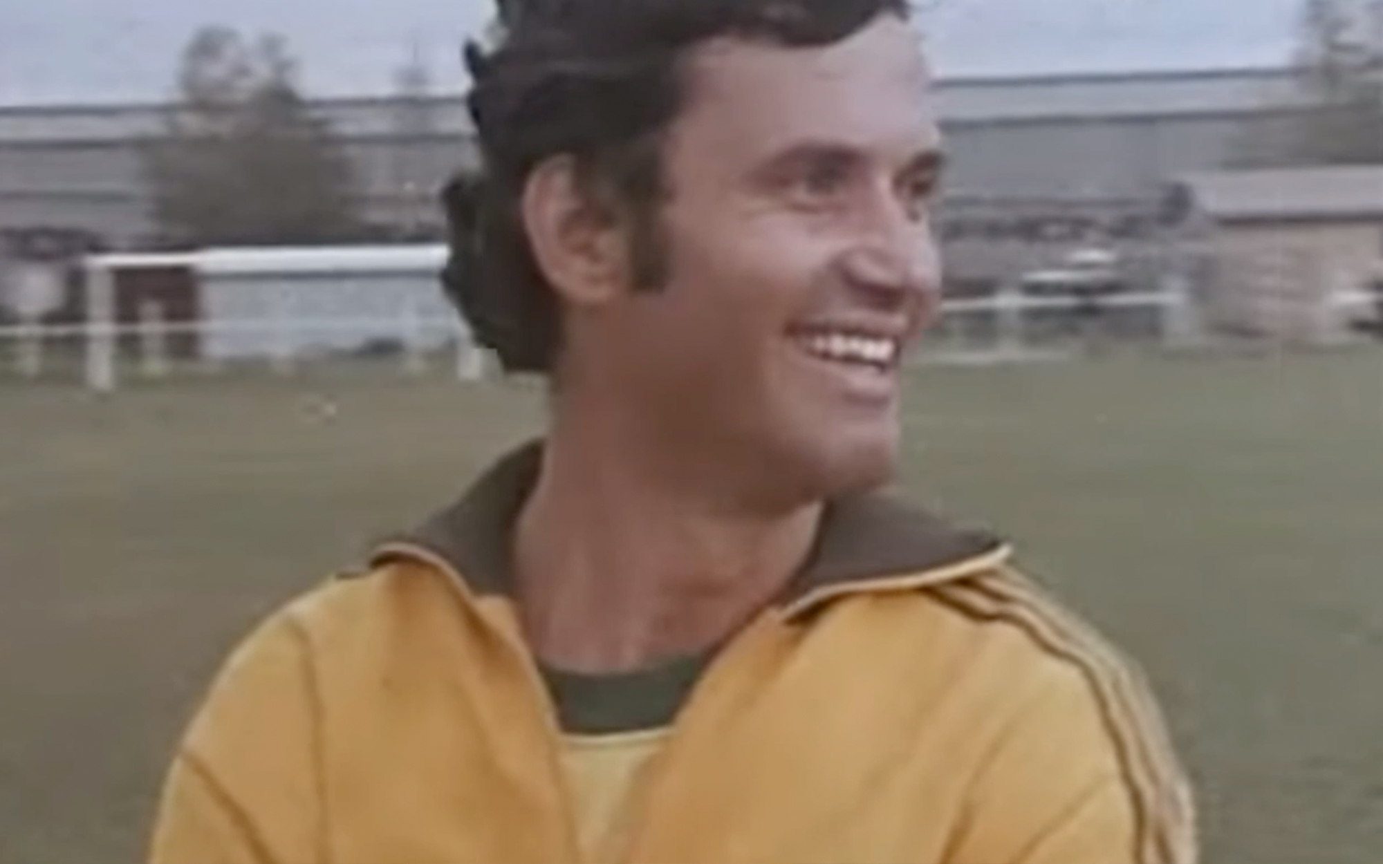 Rale Rasic in Socceroos training in 1974