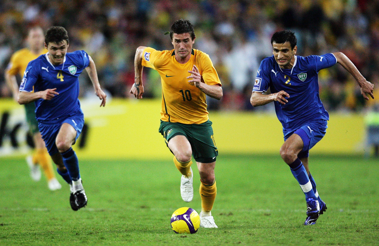 Harry Kewell Socceroos v Uzbekistan 2009