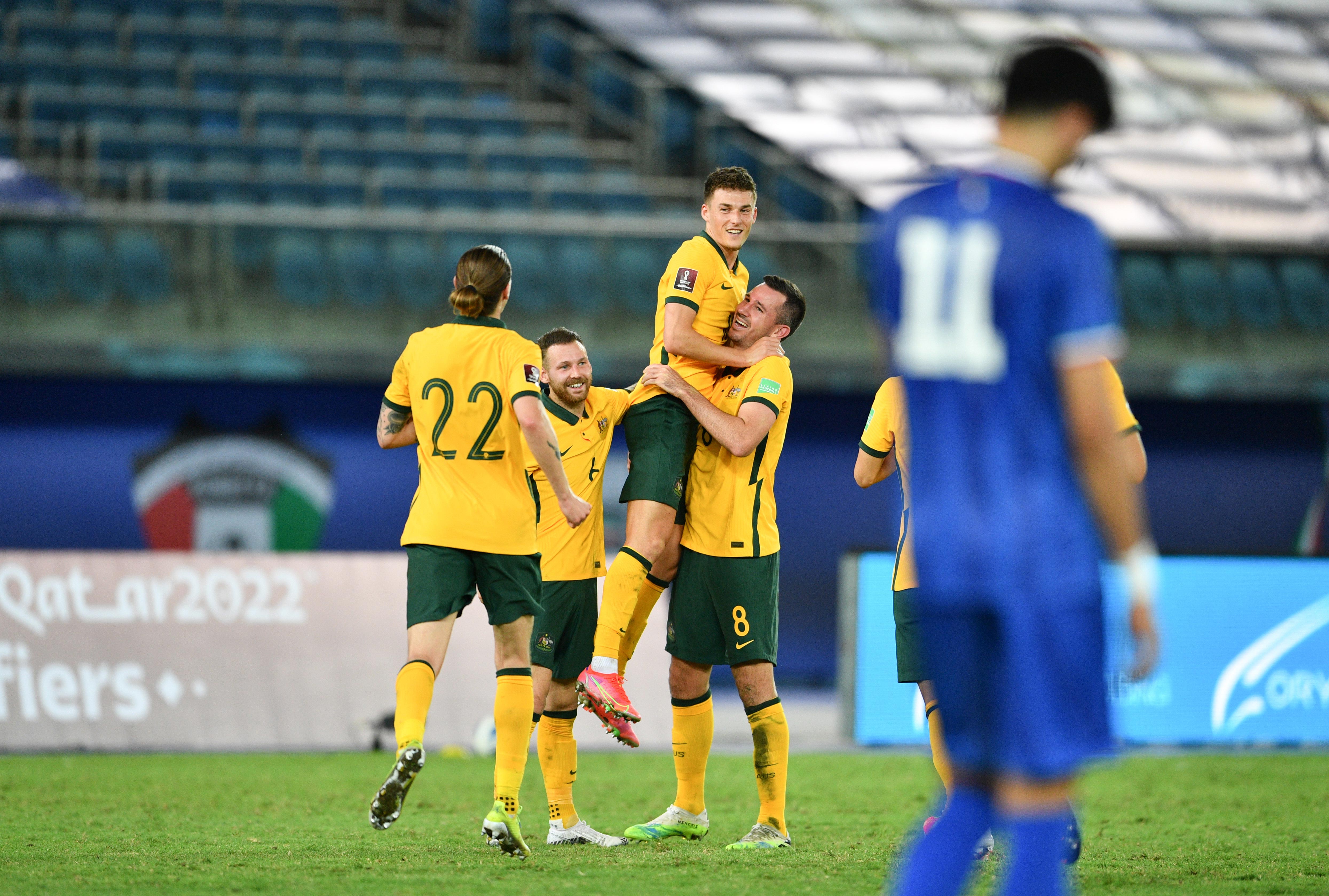 Gallery: The Socceroos advance in FIFA World Cup Qualifying with perfect record - Socceroos