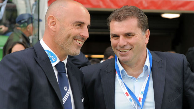 Kevin Muscat and Ange Postecoglou.