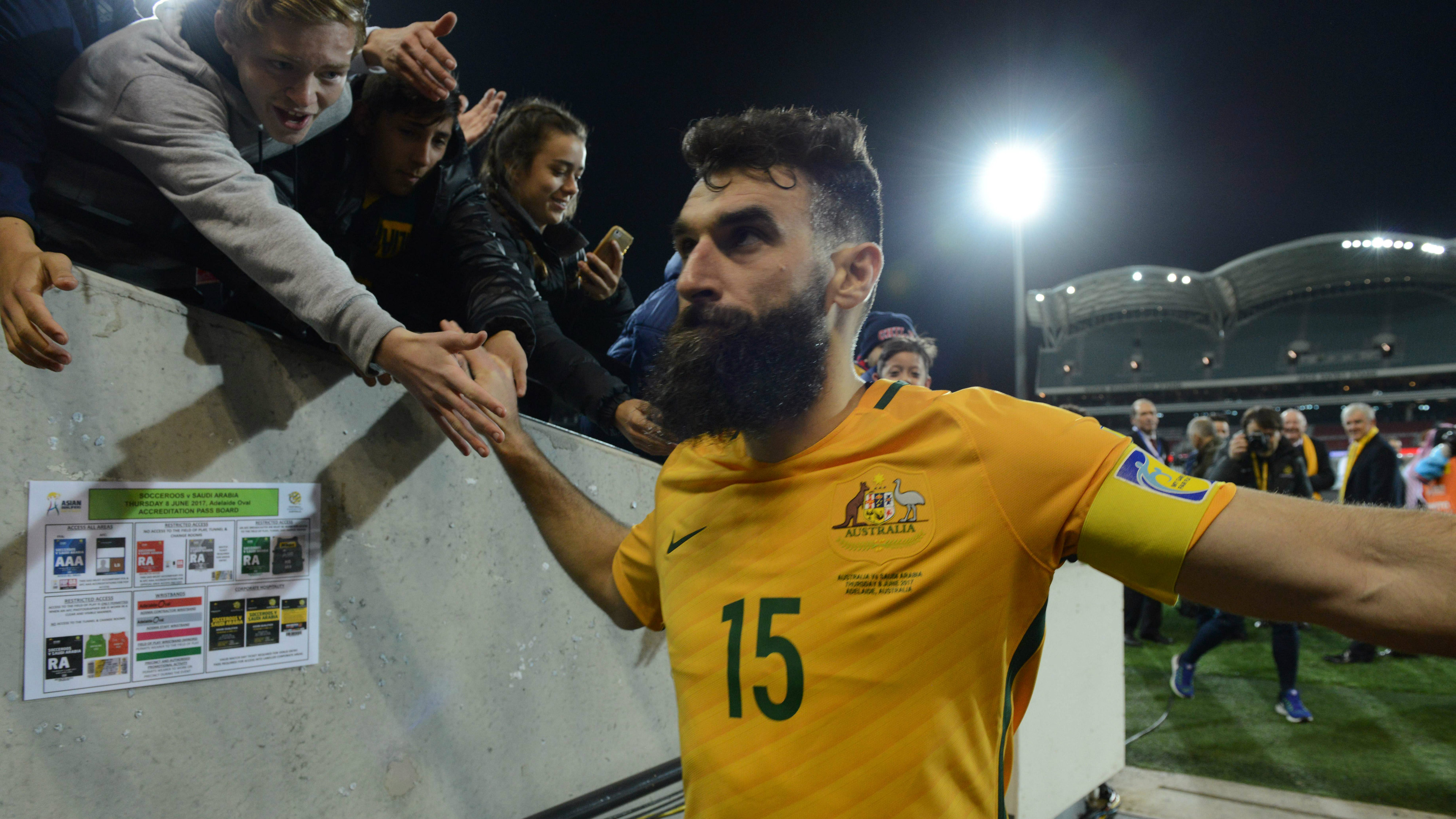 Mile Jedinak may return for October’s AFC World Cup qualification playoff with Syria.