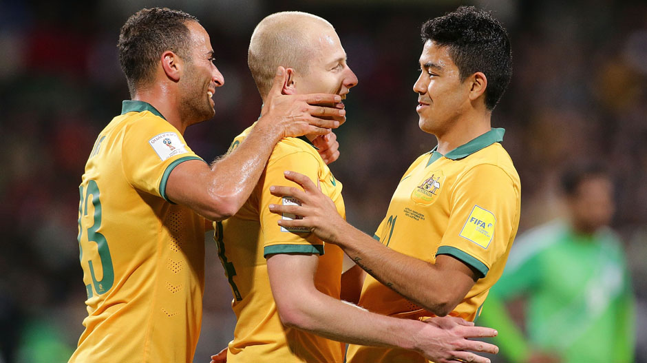 Aaron Mooy made it 5-0 in the second half with a thumping strike in the 61st minute.