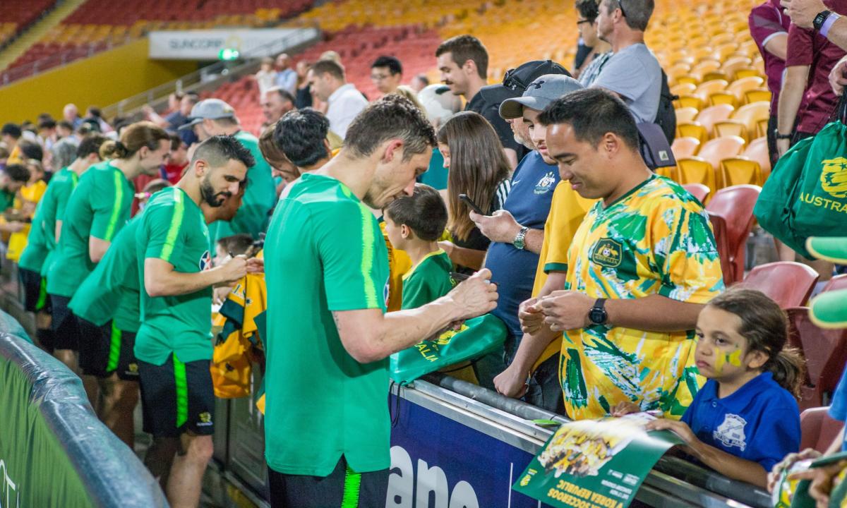 Gallery: Fans meet their Caltex Socceroos idols during Fan Day | Socceroos