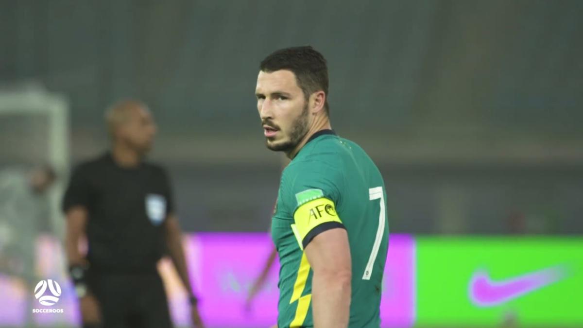 Mat Ryan pulls of save despite offside flag | Highlights | Socceroos v Jordan | FIFA World Cup qualifier